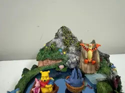 Disney Winnie The Pooh & Friends Spin To The Music Box Tigger Eeyore Pond WORKS - Image 5
