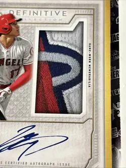 2021 Topps Shohei Ohtani Topps Through the Years Facsimile Angels #TTY-17 - Image 4