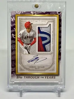2021 Topps - Topps Through the Years Facsimile Reprints Shohei Ohtani #TTY-17 - Image 1