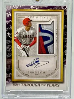 2021 Topps - Topps Through the Years Facsimile Reprints Shohei Ohtani #TTY-17 - Image 2