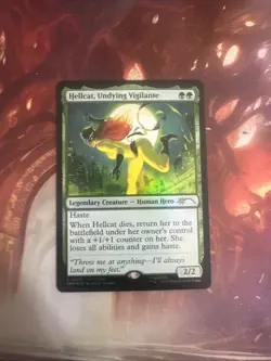 Hellcat, Undying Vigilante MTG Marvel Promo Foil - Image 1