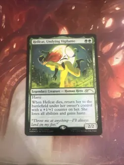 Hellcat, Undying Vigilante MTG Marvel Promo Foil - Image 2