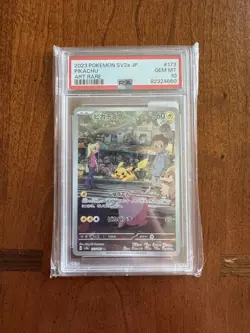 PSA 10 Pokemon 2023 SV2a JP 151 Pikachu Full Art Rare #173 Japanese - Image 1