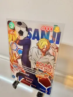 Sanji Round 1 Promo One Piece Card ENGLISH - FAST SHIPPING - Image 2
