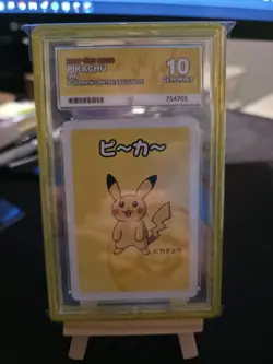 Pokemon Pikachu Old Maid Pokemon Center Exclusive - ACE 10 Perfect Sub’s guard - Image 1