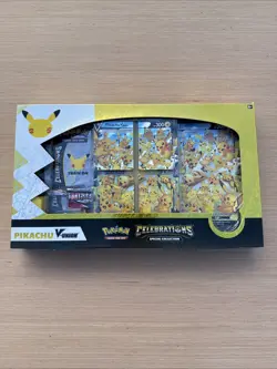 Pokemon TCG: Celebrations Special Collection Box Pikachu V - Union Sealed Box 820650809156 - Image 1