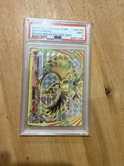 POKEMON 2016 XY Promo Evolution Box HO-OH Break #XY154 PSA 9 RARE - Image 1
