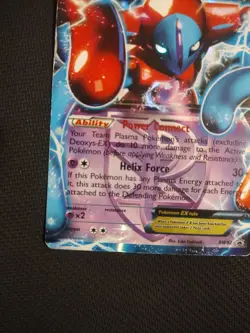 Pokemon Deoxys EX BW82 Black & White Promo Team Plasma Holo - Image 4