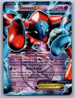 Deoxys EX (Team Plasma) BW82 Holo Promo Black And White Promo Pokemon MP - Image 1