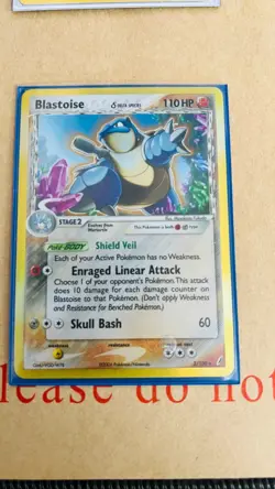 Pokemon - Blastoise Delta Species - 2/100 - EX Delta Species - Rare Holo NM - Image 1
