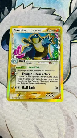 Pokemon - Blastoise Delta Species - 2/100 - EX Delta Species - Rare Holo NM - Image 2