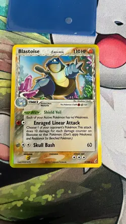 Pokemon - Blastoise Delta Species - 2/100 - EX Delta Species - Rare Holo NM - Image 4