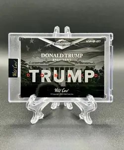 1/1 Donald Trump Inaguration 2025 Wild Card Alumination GOP - Image 2