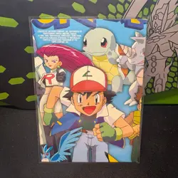Pokemon Topps Series 1 TV9 Jesse 1999 Card MP - Image 2