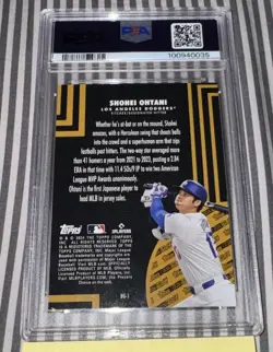 2024 Topps Update Series - Topps Black Gold Shohei Ohtani #BG-1 - Image 2