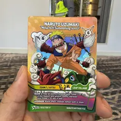 SDCC 2026 Naruto Mythos TCG Naruto Uzumaki IGN Promo Card Exclusive - IN HAND - Image 3