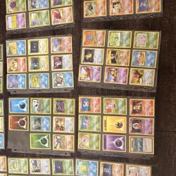 Huge 121 Pokemon Card Collection Binder Lot Vintage Mid Era WOTC First Edition - Image 4