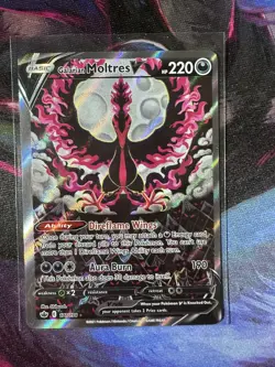Galarian Moltres V 177/198 Alternate Full Art Chilling Reign Pokemon TCG NM - Image 1