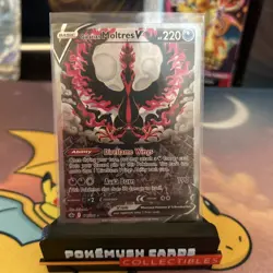 Galarian Moltres V (Alternate Full Art) 177/198 Chilling Reign Pokemon TCG NM - Image 1