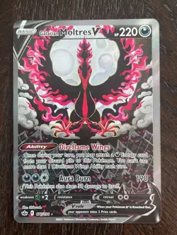 Galarian Moltres V - 177/198 - Pokemon Chilling Reign Alternate Art NM - Image 1