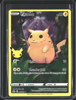 Pikachu 005/025 Holo Rare Celebrations Pokemon NM/M - Image 1