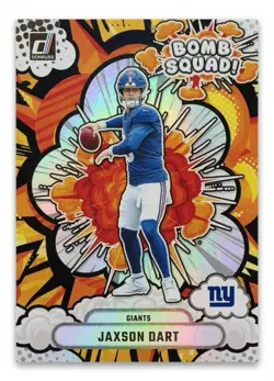 2025 Donruss Bomb Squad Jaxson Dart New York Giants Rookie RC - Image 1
