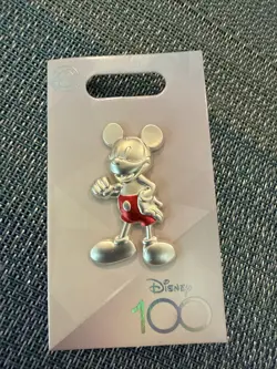Disney 100 Years of Wonder, Mickey Mouse Pin, #376 - Image 1
