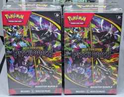 2 x Pokemon TCG Mega-Evolution Pitch Black - Sealed Booster Bundle (6 pack) - Image 1