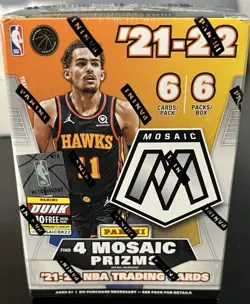 Panini 2021-22 Mosaic Prizm NBA Basketball Sealed Blaster Box - Image 1