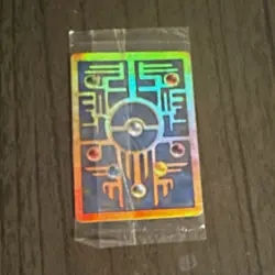 Wizards of the Coast Pokemon TCG Ancient Mew Promo Holo English 2000 Puzzle Back - Image 1