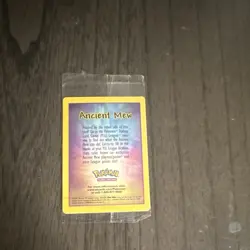 Wizards of the Coast Pokemon TCG Ancient Mew Promo Holo English 2000 Puzzle Back - Image 5