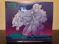Pokemon TCG Journey Together Pokemon Center Elite Trainer Box PC ETB New Sealed - Image 1