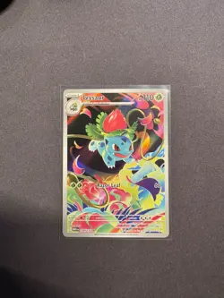 Ivysaur Illustration Rare 134/132 Near Mint Mega Evolution Pokemon TCG English - Image 1