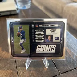 2025 Panini Donruss Optic - Jaxson Dart Passing Grade #2 Rookie (RC) NYGiants - Image 1
