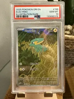 PSA 10 Electrike 196/182 Destined Rivals Illustration Rare - Image 1