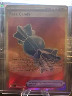 Pokemon TCG Mega Evolutions Base Set Ultra Rare Full Art Item #175 Rare Candy - Image 1