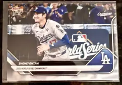 2025 Topps Now World Series Set - an Image Variation Card #WS-1SP Shohei Ohtani - Image 1