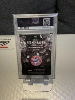 Franz Beckenbauer Hidden Gem PSA 10 Topps Chrome Bundesliga Pop 2 - Image 2