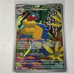 Pokemon Archeops Sv: White Flare Illustration Rare Stage 2 Holo 132/086 Card - Image 1