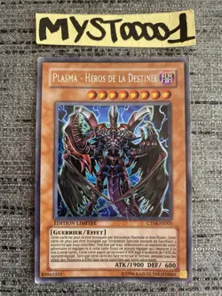Carte Yu-gi-oh! Plasma Heros De La Destinee CT04-FR003 Secret Rare VF Occasion - Image 1