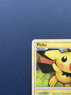 Pichu 28/123 HeartGold SoulSilver Regular Rare Pokemon TCG Card - Lightly Played - Image 2