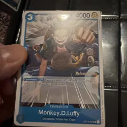 One Piece TCG Op15-81 Monkey.D.Luffy Release Event. Super Rare. 🔥🔥🔥 - Image 1