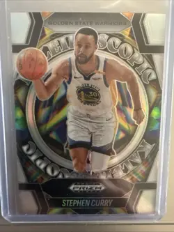 2024-25 Panini Prizm Black Stephen Curry Kaleidoscopic Silver Prizm #4 Warriors - Image 2