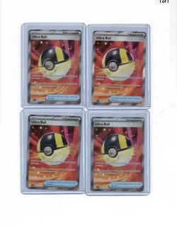 Ultra Ball 264/217 Full Art Ultra Rare Ascended Heroes Playset X4 - Image 1
