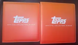2026 Topps Collectors Binder w/ 10, 4-Pocket Pages X2! - Image 1