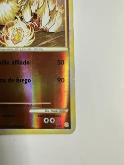 Arcanine 1/123 Reverse Holo SPANISH - HeartGold SoulSilver - Holo Rare - MP - Image 3