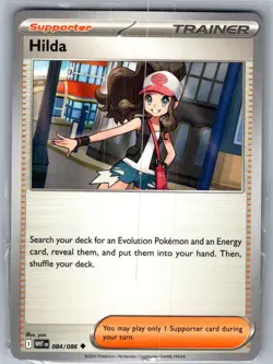 HILDA 084/086 UNCOMMON WHITE FLARE POKEMON NEAR MINT - Image 1