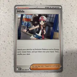 Hilda 084/086 Uncommon White Flare Pokemon Near Mint - Image 1