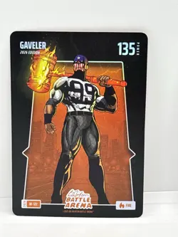 2026 Gaveler Aaron Judge Bo Jackson Battle Arena Battlefoil Fire #BF-122 - Image 1
