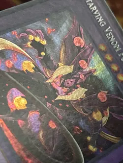 Starving Venom Fusion Dragon INOV-EN038 1st Edition Secret Rare LP - Image 5